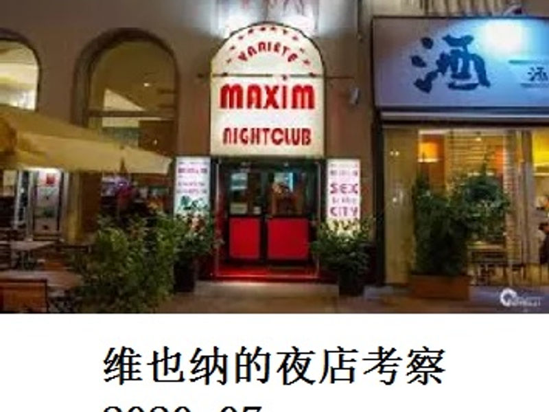 维也纳的夜店考察     Shirafu    2020.07