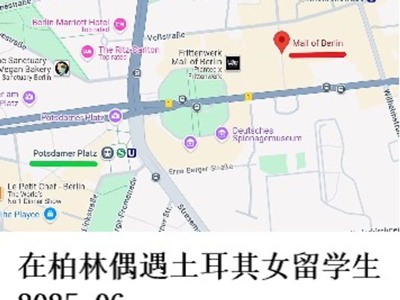 在柏林偶遇土耳其女留学生     Renoir   2025.06