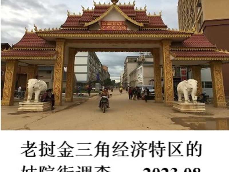 金三角经济特区的妓院街调查         姣姣   2023.08