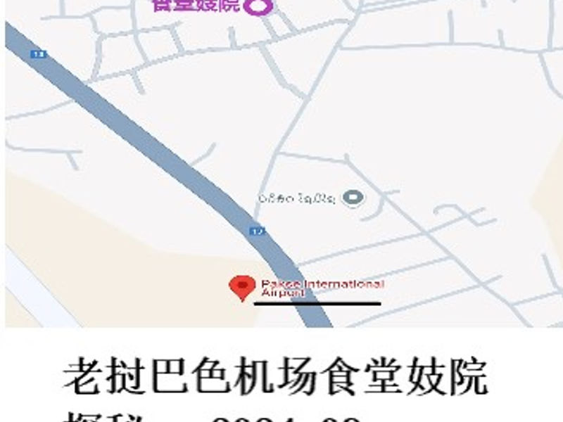 老挝巴色机场食堂妓院探秘     尧都   2024.09