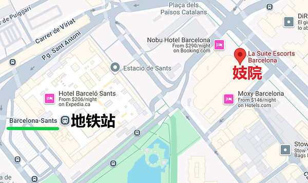 巴塞罗那妓院La Suite Barcelona Escort体验 尧都 2024.12