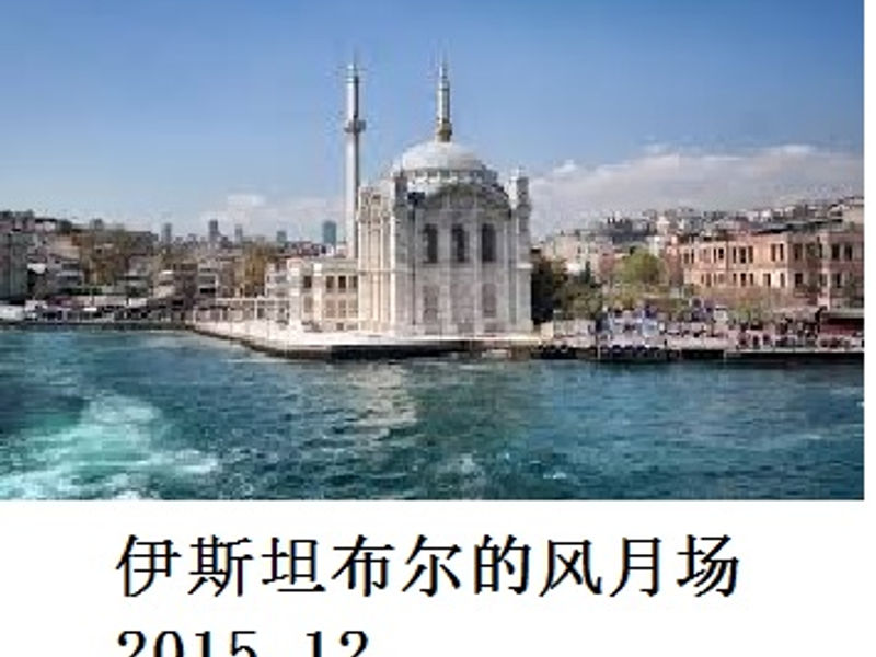 伊斯坦布尔的风月场 蛟蛟 2015.12